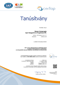 https://www.messer.mk/documents/3263100/30903268/ISO+50001+2018+szerinti+energiair%C3%A1ny%C3%ADt%C3%A1si+rendszer+tan%C3%BAs%C3%ADtv%C3%A1ny+-+magyar.pdf/2930d8b5-e12b-1d58-29ba-ab7b5657df3e?version=1.0&t=1736330797237&documentThumbnail=1